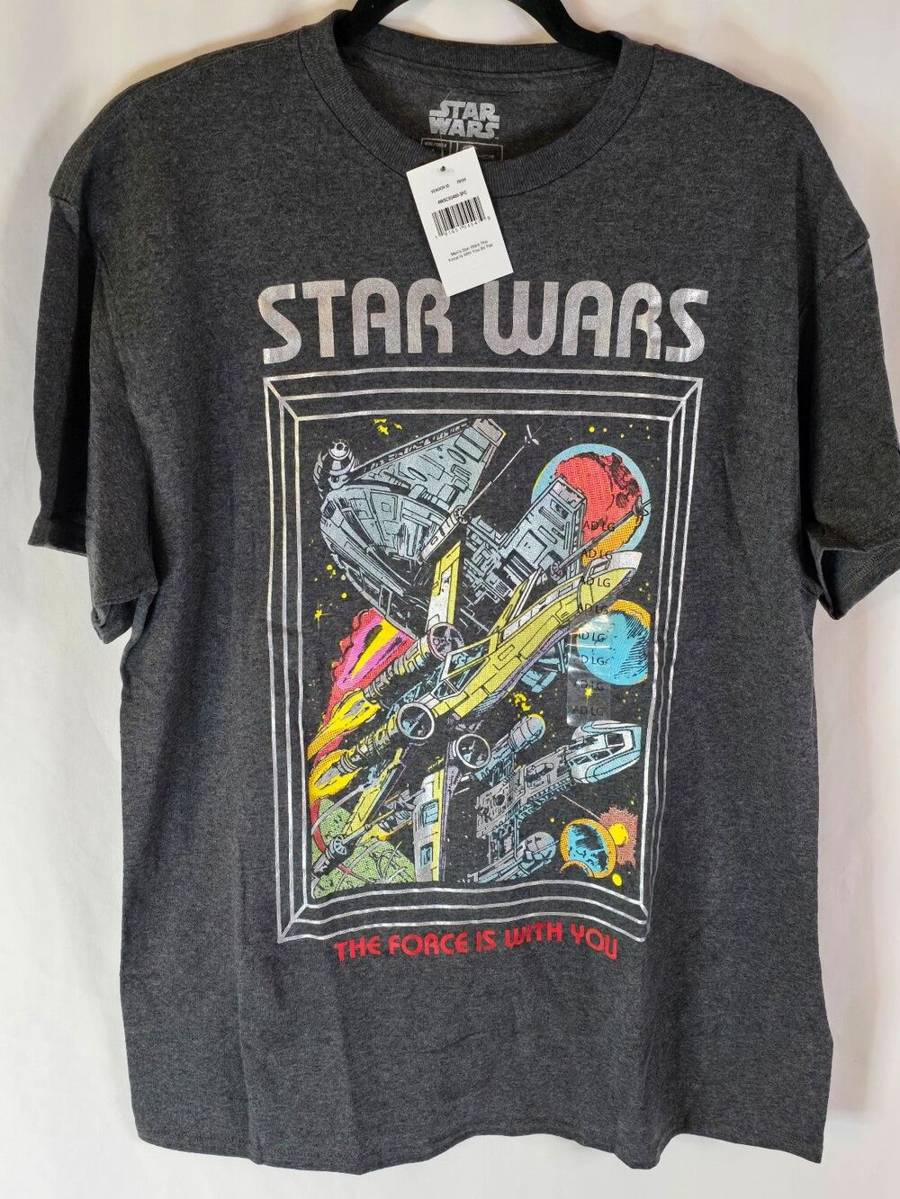 NWT Men's Star Wars The Force is With You T-Shirt Sz Large